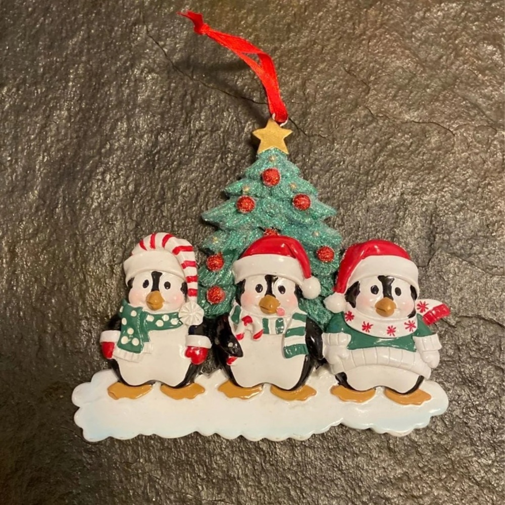 💢POLARX PENGUINS ORNAMENT💢 - Picture 2 of 4